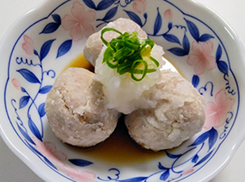 JAあわじ島の特産品レシピ「揚げ出し里芋」